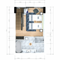 Duplex Apartment in Wyndham La Vita, 58 m2 - Image 5