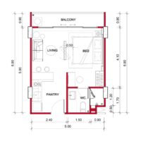 Studio in Bellevue Lagoon, 34.4 m2 - Image 10