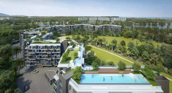 Apartment in Skypark Celeste Laguna Phuket, 46 m2