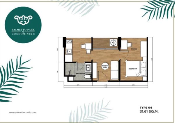 Palmetto Park Hotel & Residence Apartment 32 m2