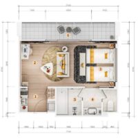 Studio in Wyndham La Vita, 45 m2 - Image 7