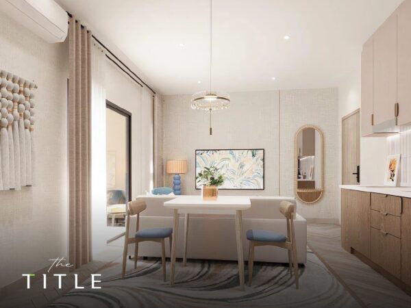 Apartment in The Title Adora Phuket, 57 m2