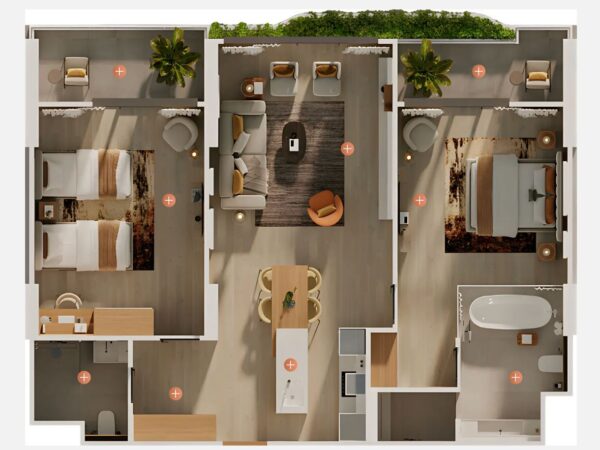 Apartment Layan Green Park 118 m2