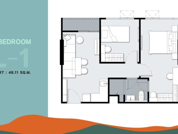 The Cube Amaze Apartment 48 m2