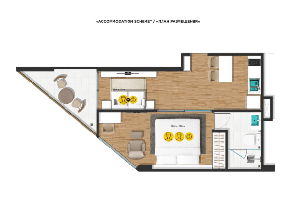 Apartment The Proud 39 m2