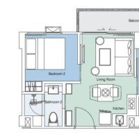 Skypark Laguna Apartment 43 m2 - Image 2