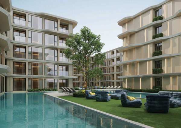 Apartment in Bellevue Beachfront, 40 m2