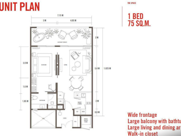 The Standard Residences 75 m2