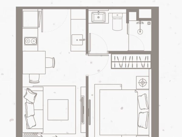 Apartment The Ozone Condominium 41,5 m2
